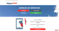 Desktop Screenshot of oceancard.com.mx