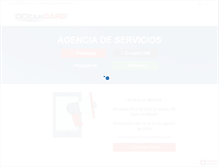 Tablet Screenshot of oceancard.com.mx